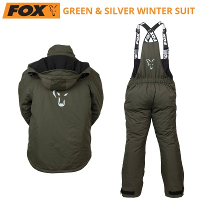 Fox Winter Suit | Salopettes and Jacket | Back