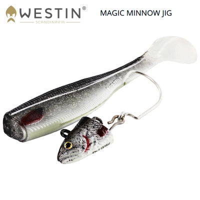 Westin Magic Minnow Jig 10см | Силикон с джиг-головкой 12г