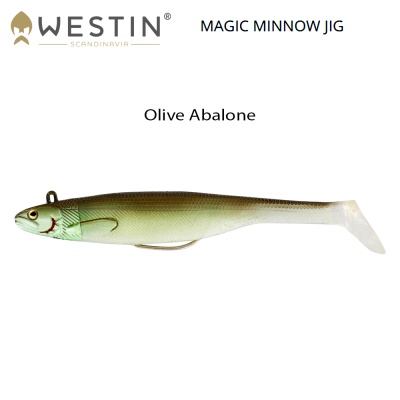 Westin Magic Minnow Olive Abalone