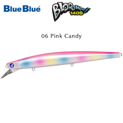 Blue Blue Blooowin 140S | 06 Pink Candy