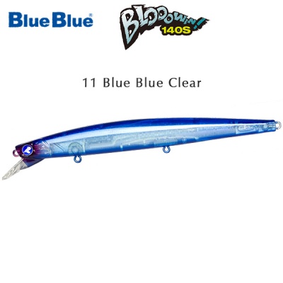 Blue Blue Blooowin 140S | 11 Blue Clear