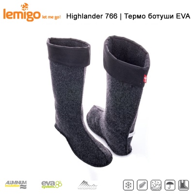 Термо ботуши Lemigo Highlander 766 EVA | Филцови термо чорапи