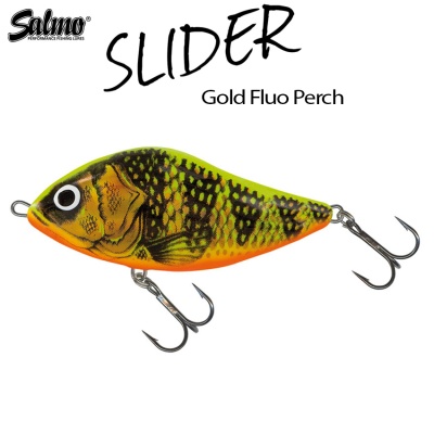 Salmo Slider | Gold Fluro Perch GFP
