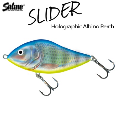 Salmo Slider | Holographic Albino Perch HAPH