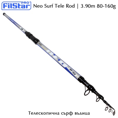 Telescopic Surf Rod Filstar Neo Surf 3.90m