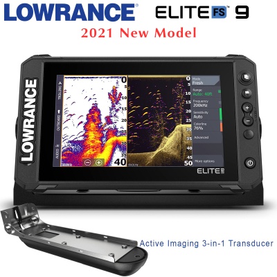 Датчик Lowrance Elite 9 FS + Active Imaging 3-в-1