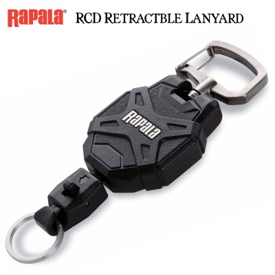 Rapala RCD Retractable Lanyard 92cm | Йо-йо с клипс