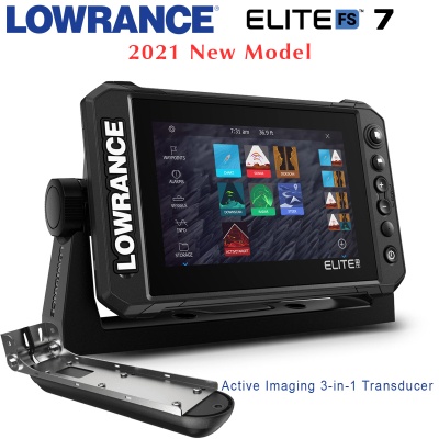 Lowrance Elite-7 FS with Active Imaging 3-in-1 Transducer