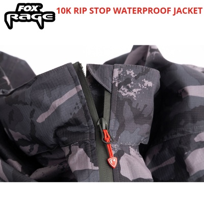 Водоустойчиво яке Fox Rage 10K Ripstop Waterproof Jacket | Водоустойчиви ципове