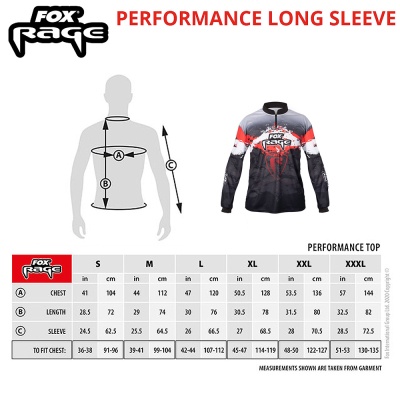 Fox Rage Performance с длинным рукавом | Рубашка с длинным рукавом
