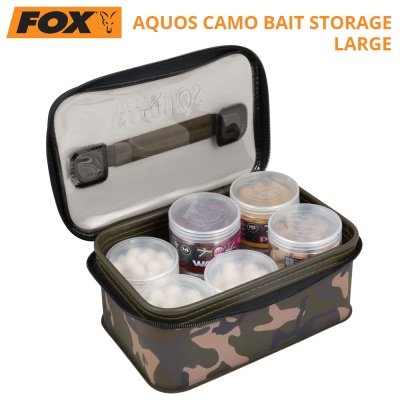 Fox Aquos Camolite Bait Storage | Large | CEV015