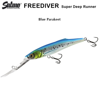 Salmo Freediver 7 cm BPR | Blue Parakeet