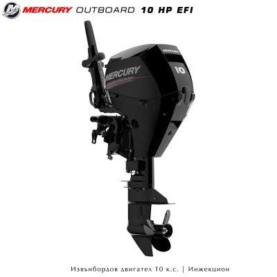 Mercury F10 EFI outboard motor | Tiller handle