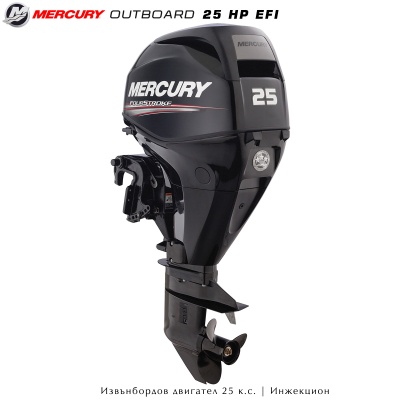 Mercury F25 EFI outboard motor | Remote control