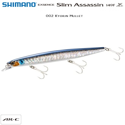 Shimano SLIM Assassin 149F | 002 Kyorin Mullet