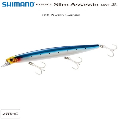 Shimano SLIM Assassin 149F | 010 Plated Sardine