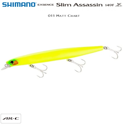 Shimano SLIM Assassin 149F | 011 Matt Chart