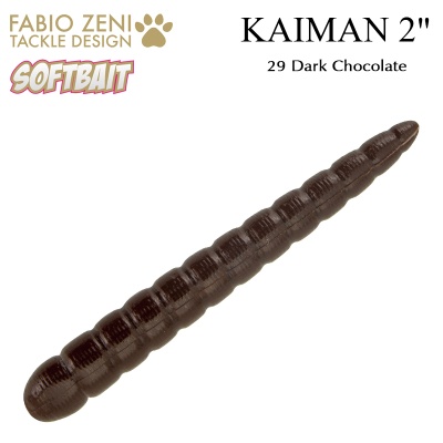 Softbait Fabio Zeni Kaiman 29 Dark Chocolate