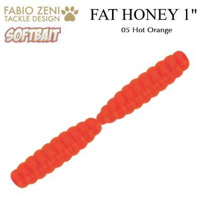 Softbait Fabio Zeni Fat Honey 05 Hot Orange