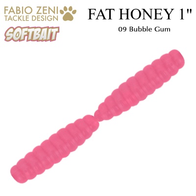 Softbait  Fabio Zeni Fat Honey 09 Bubble Gum