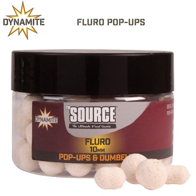 Плуващи топчета Dynamite Baits The Source Fluro Pop-Ups 10mm