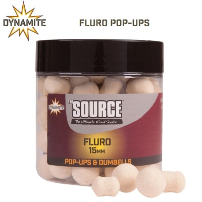 Плуващи топчета Dynamite Baits The Source Fluro Pop-Ups 15mm