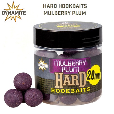 Dynamite Baits Mulberry Plum Hard Hookbaits 20mm