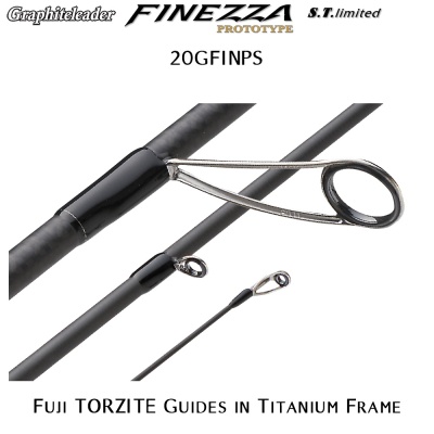 Graphiteleader Finezza Prototype S.T. Limited 20GFINPS | Fuji TORZITE Guides in Titanium Frame