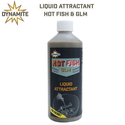 Dynamite Baits Hot Fish & GLM | Liquid Attractant