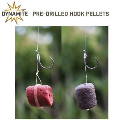 Пробити пелети Dynamite Baits Pre-Drilled Hook Pellets