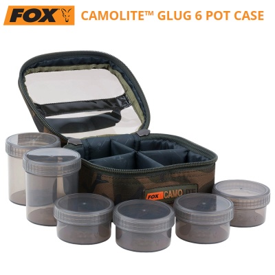 Fox Camolite Glug 6 Pot Case | CLU311
