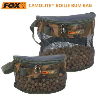 Чанти за протеинови топчета Fox Camolite Boilie Bum Bags