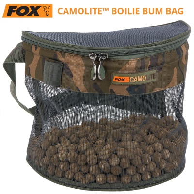 Чанта за протеинови топчета Fox Camolite Boilie Bum Bag 6kg | CLU318