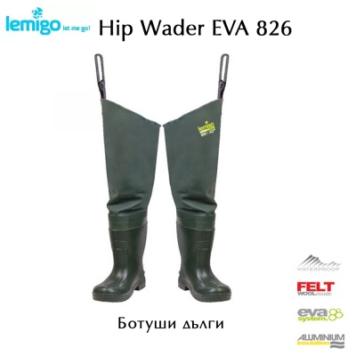 Lemigo Hip Wader EVA 826 | Akvasport.com  