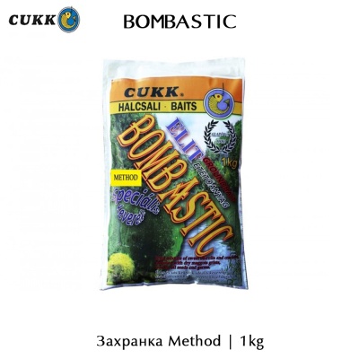 Groundbait 1kg | | Cukk Bombastic Method | 0543