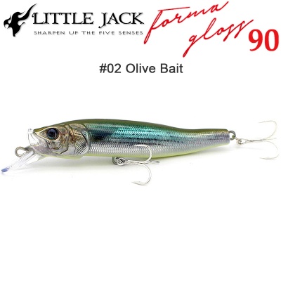 Little Jack Forma Gloss-90 | 02 Olive Bait