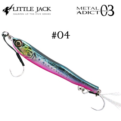 Кастинг джиг | 16гр. | Little Jack - METAL ADICT 03 Jig | Цвят 04