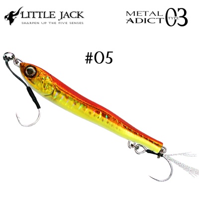 Кастинг джиг | 16гр. | Little Jack - METAL ADICT 03 Jig | Цвят 05