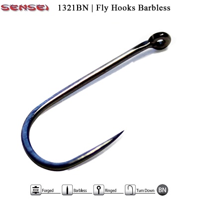  Sensei F1321BN | Fly Hook Barbless