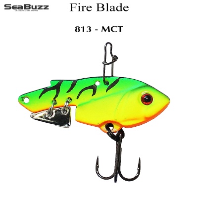 813 - MCT Casting Lure | Sea Buzz Fire Blade | AkvaSport.com