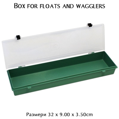 Box for floats and wagglers | Size 32 x 9.00 x 3.50cm | AkvaSport.com