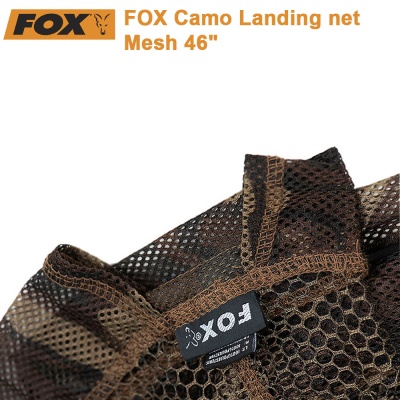 Styled in the unique “Fox Camo” | Fox Camo Landing Net Mesh | CLN054 | AkvaSport.com