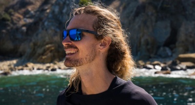 Слънчеви очила Costa Rinconcito | Matte Black | Blue Mirror 580P | RIC 11 OBMP