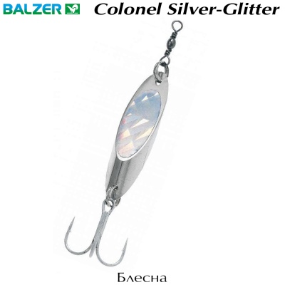 Kastmaster | Balzer Colonel Silver-Glitter | AkvaSport.com