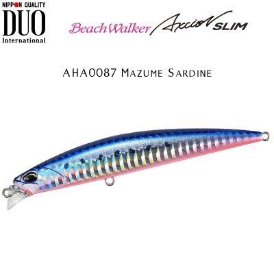 DUO Beach Walker Axcion Slim 105 | AHA0087 Mazume Sardine