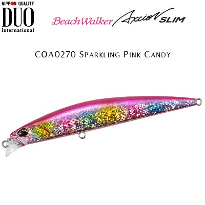 DUO Beach Walker Axcion Slim 105 | COA0270 Sparkling Pink Candy