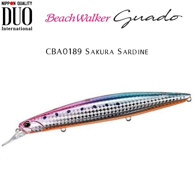 DUO Beach Walker Guado 130S | CBA0189 Sakura Sardine