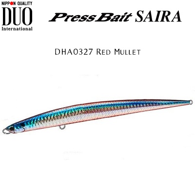 DUO Press Bait Saira 175 | DHA0327 Red Mullet