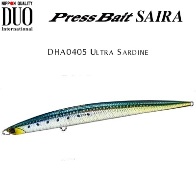 DUO Press Bait Saira 175 | DHA0405 Ultra Sardine