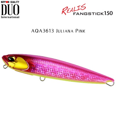 DUO Realis Fang Stick 150 | AQA3613 Juliana Pink